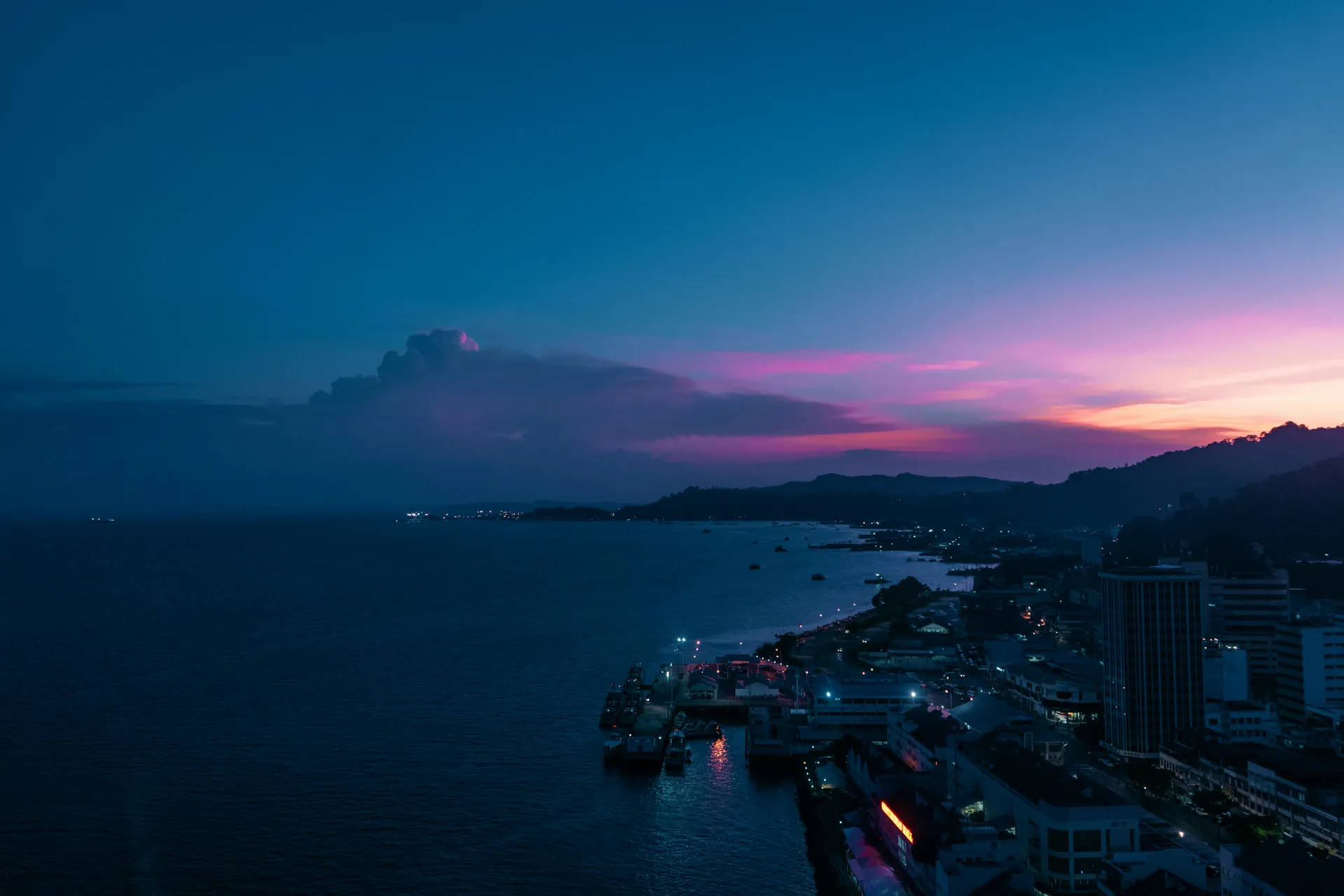 山打根 (Sandakan) 城市风貌